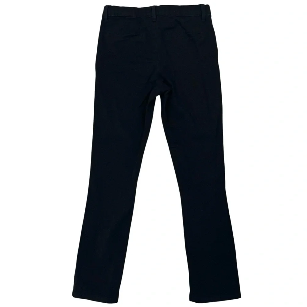 Childrens Place Girls 10 Black Pants Chino Adjustable Waist